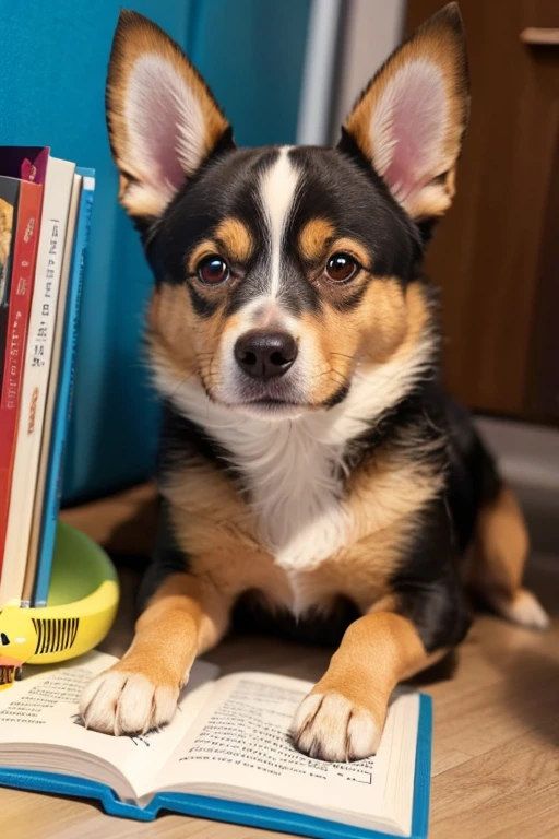 dog、cute、Pixar、One animal、brown、anime、comics、3d、Two ears、Enough 4 books、
