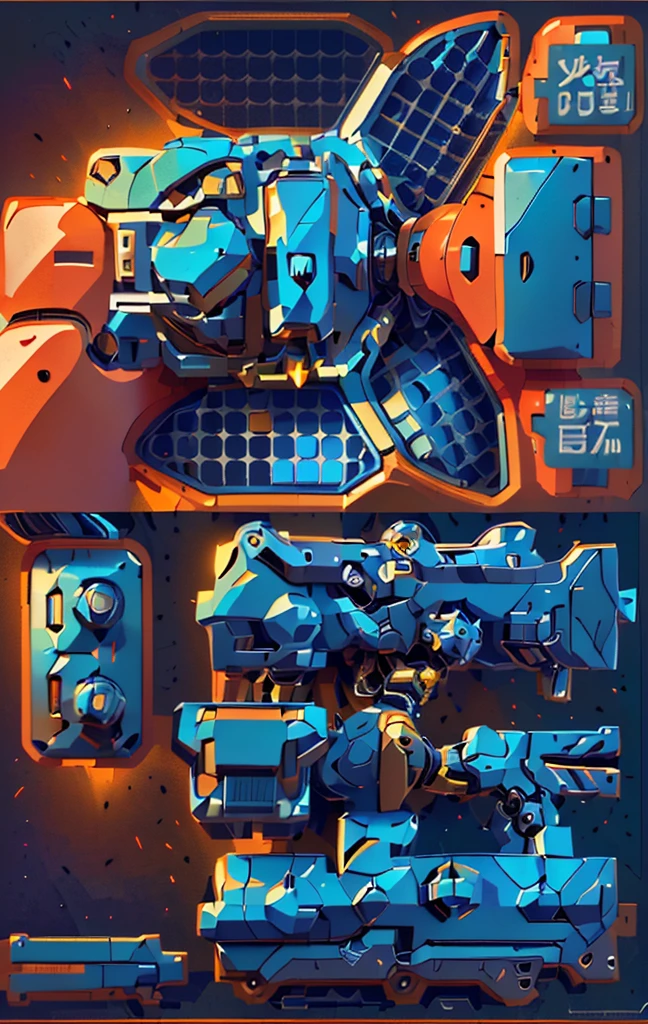 Mecha parts, highly detailed panel cuts, Spacesuit cartoon,Space car cartoon, 融合Mecha parts, highly detailed panel cuts,Plan of a small space station with computers, parts and components, 融合Mecha parts, simple Bionic explosion diagram, Very detailed schematic, Highly detailed toys, cyborg parts and components, Mecha details, Clean lines and flat colors, Mecha parts, Mechanical body, Bionic explosion diagram, Realistic shadow parts, Mechanical parts details