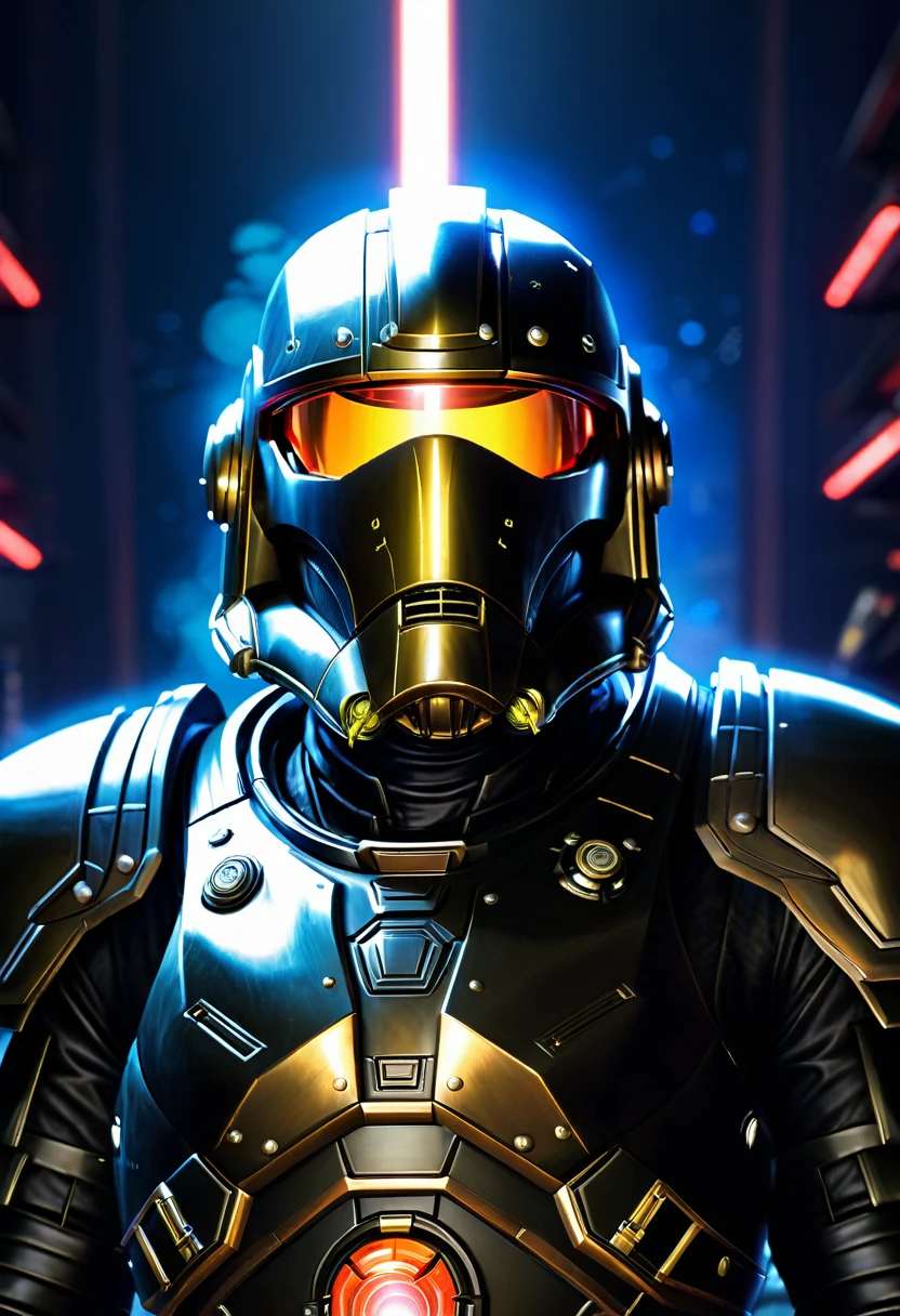 Infernoland, Break It Off, Dieselpunk space, Bad Night, Space Background, Human Jaw, Mouth, Half Helmet, Visor, Bust, Concept Art, Samurai Helmet, Kabuto, Rhino Beetle, Iron Man, Darth Revan, Storm Trooper, Helmet, Dredd, Karl Urban, Profile, High Detail, 2D art, Artstation, Neon lights, Sci-fi, Space suit, Luis Nieves Sr, Makoto Kano, Metroid