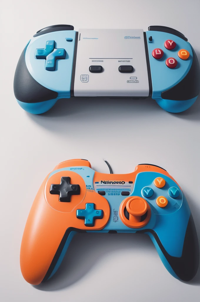 Nintendo controller drawing doodle