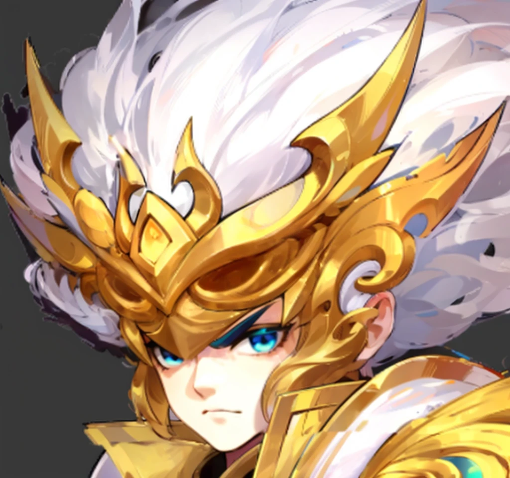 Long white hair、Full details,Fine hair,elegant,Swing with the wind