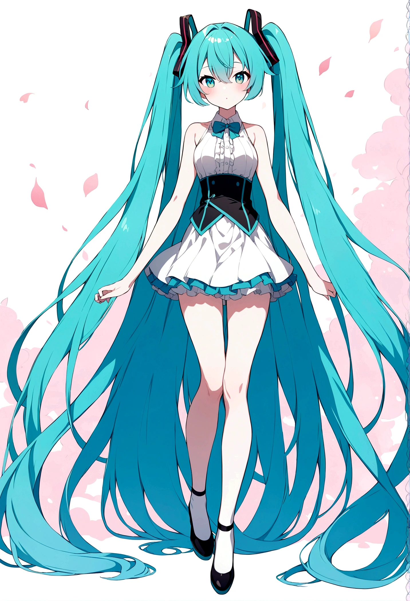 Hatsune miku (w/ very long hair)