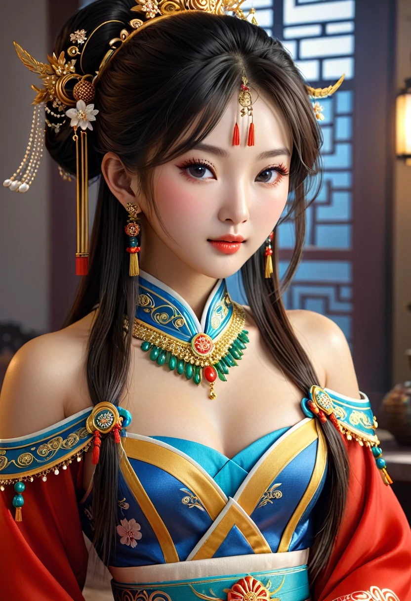 hlmlindaiyu1girlChinese beauty((best quality)), ((masterpiece))ltra high res, (photorealistic:1.4),4K resolutionExquisite facial details