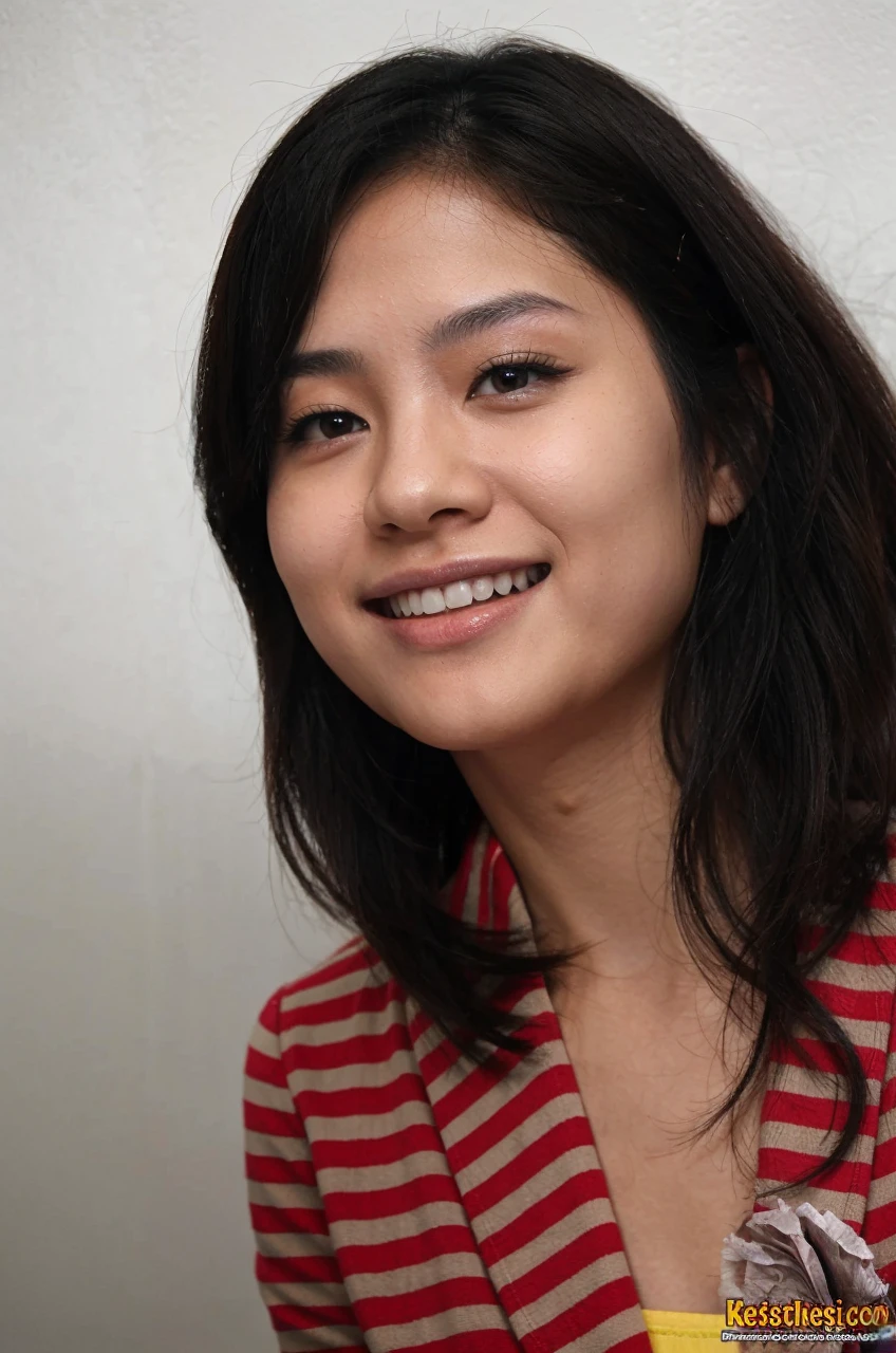 Nude white skin asian