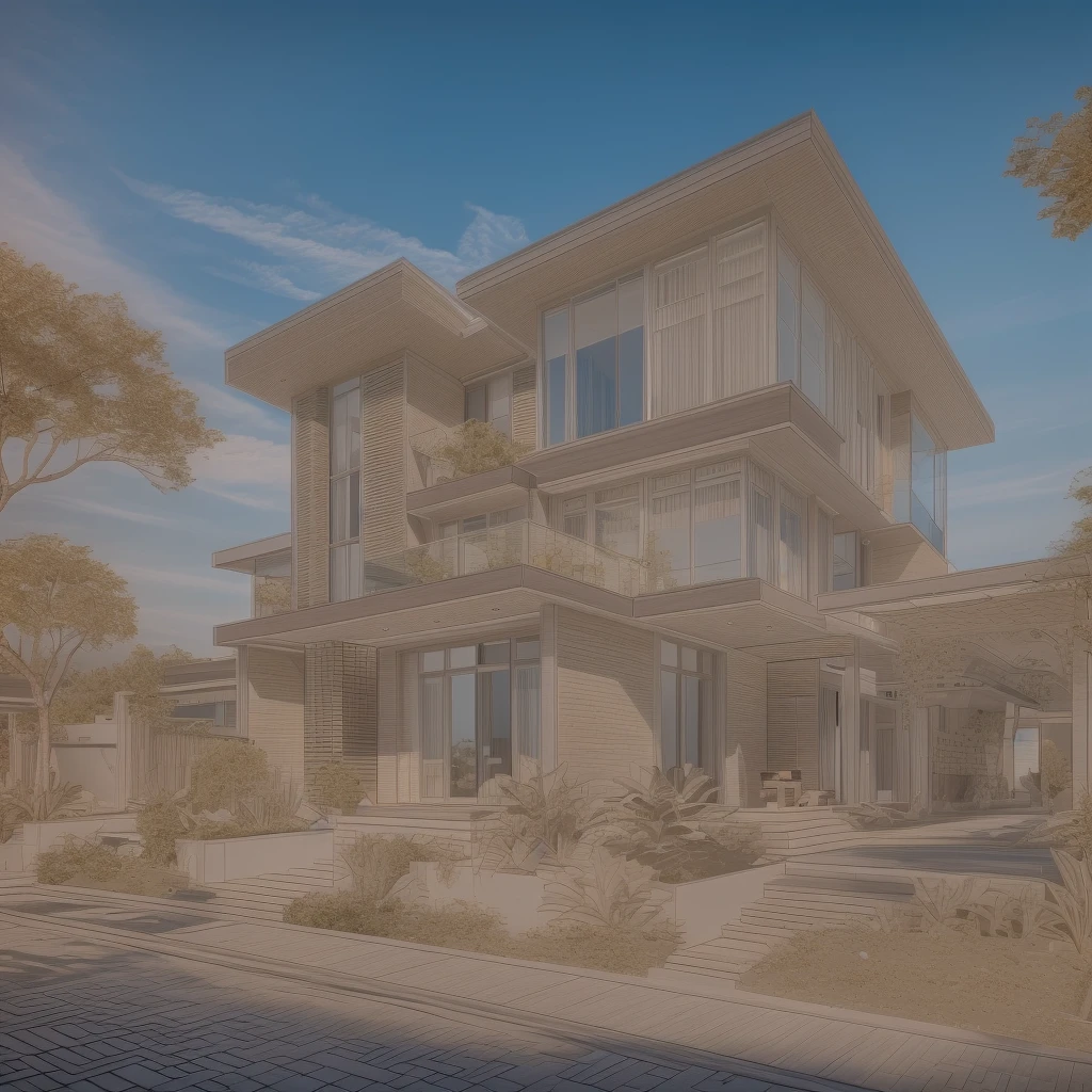 RAW photo, The exterior of modern villa on the hill, masterpiece, photorealistic, best quality, ultra high res, architechture shot, composite construction, piles/stacks, innovative page design,natural light,Vray,
RAW photo, 8k uhd, dslr, soft lighting, high quality, film grain, Fujifilm XT3
