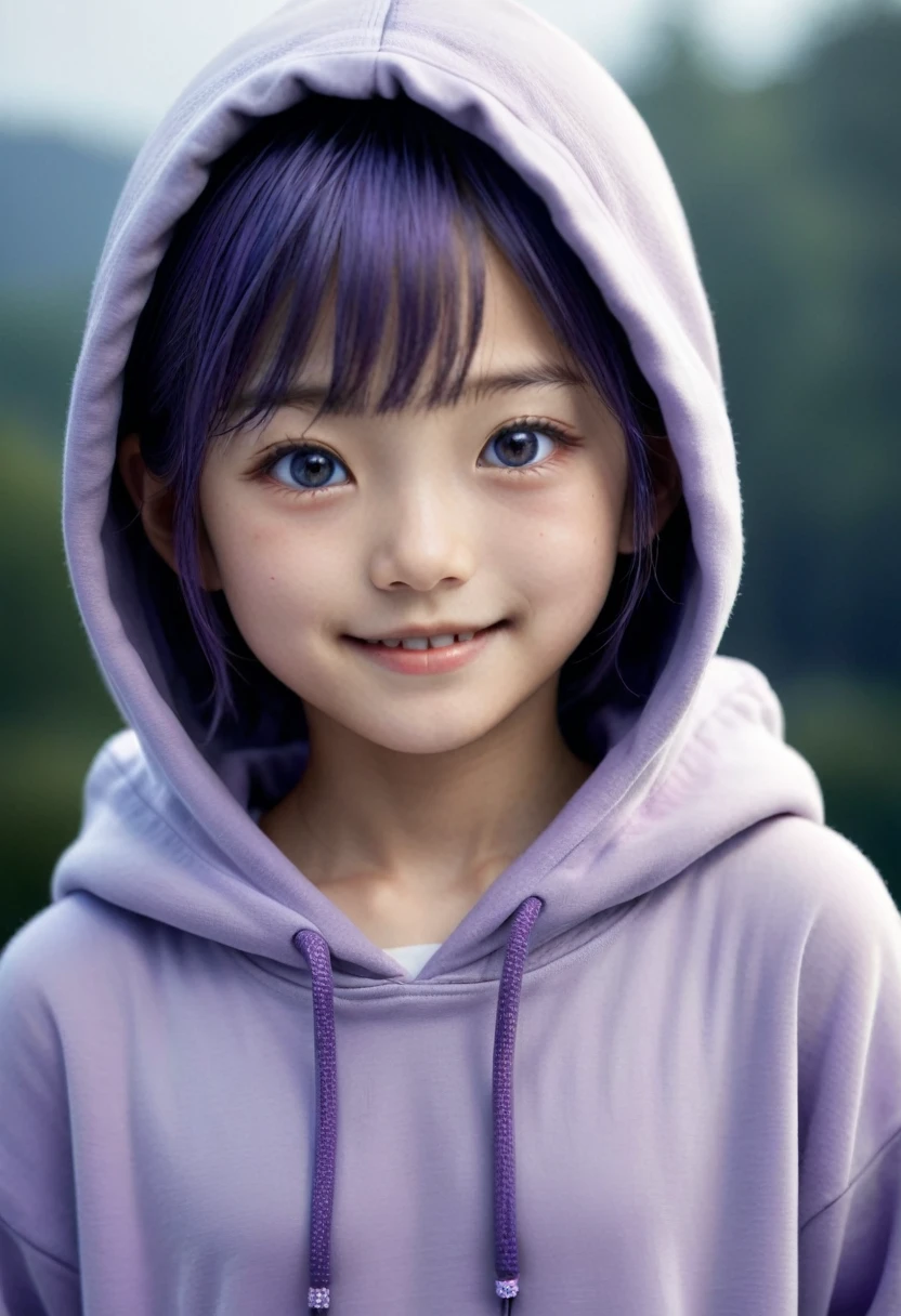 Prompt:
An amazing, realistic and photo-realistic masterpiece of a 7--old anese girl with short blue hair, purple eyes, and a hoodie. The girl has a beautifully detailed face with a light smile and long eyelashes. Her hair is floating in a novafrogstyle and she has a cute, mature face with a small breasts. The image is extremely detailed, with finely detailed fingers, eyes, nose, and thigh. The lighting is soft and the girl is looking at the viewer. The background is a dark mist, giving a horror and ghostly atmosphere. The resolution is 2k, but the image is so detailed that it feels like an 8k wallpaper. 

NegativePrompt:
Please do not include any nudity, NSFW content, paintings, sketches, low-quality images, monochrome or grayscale images, skin spots, acnes, skin blemishes, age spots, outdoor scenes, ugly faces, fat bodies, missing fingers, extra fingers, extra arms, extra legs, or open chests.

