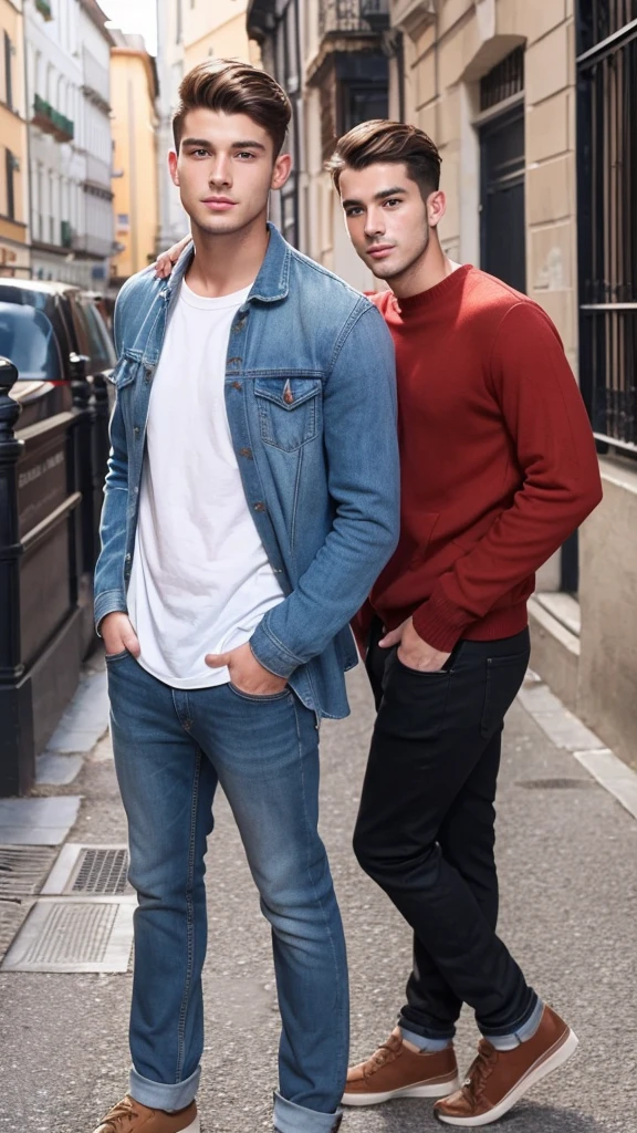 Handsome man in his early 20s、A handsome European man in his 20s、A handsome man who likes gay men、Please face forward、Male in his early 20s、
