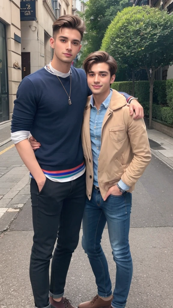 Handsome man in his early 20s、A handsome European man in his 20s、A handsome man who likes gay men、Please face forward、Male in his early 20s、