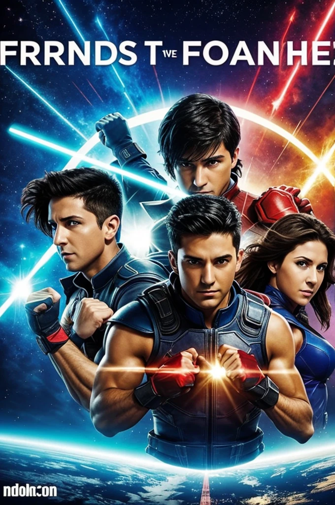 Friends have the power to fight together.
