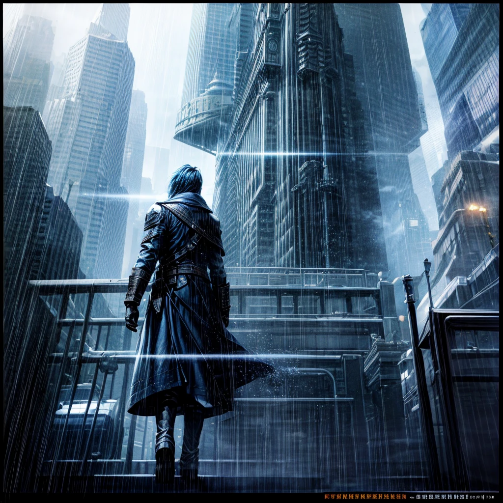 dark cold rain, cinematic shot, dynamic lighting, 75mm, Technicolor, Panavision, cinemascope, sharp focus, fine details, 8k, HDR, realism, realistic, key visual, film still, superb cinematic color grading, depth of field