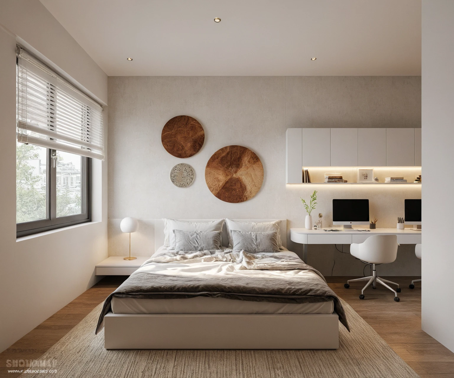Raw photo,Masterpiece, high quality, best quality, authentic, super detail, interior, indoors, white color, (daylight:1.1), vivid colour, (realistic:1.2),