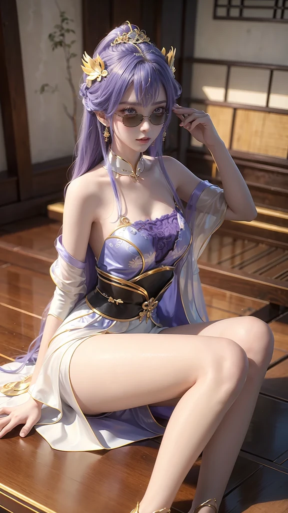 Purple clothes