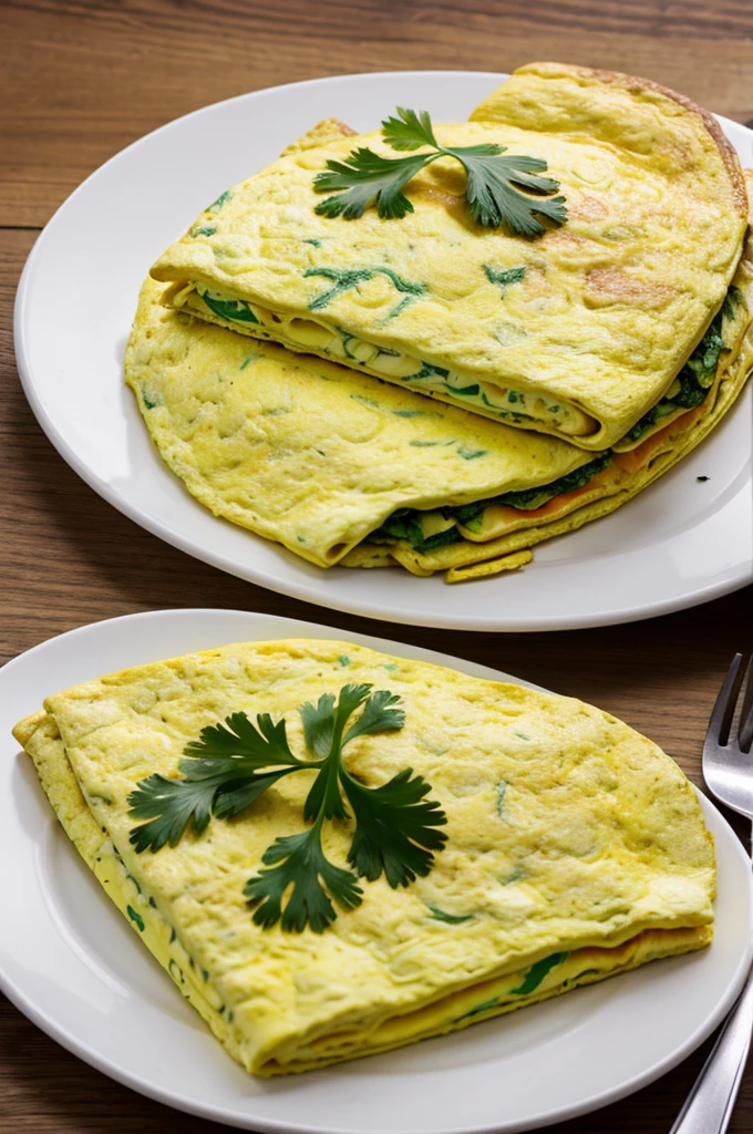 Dinosaur mixed with omelet