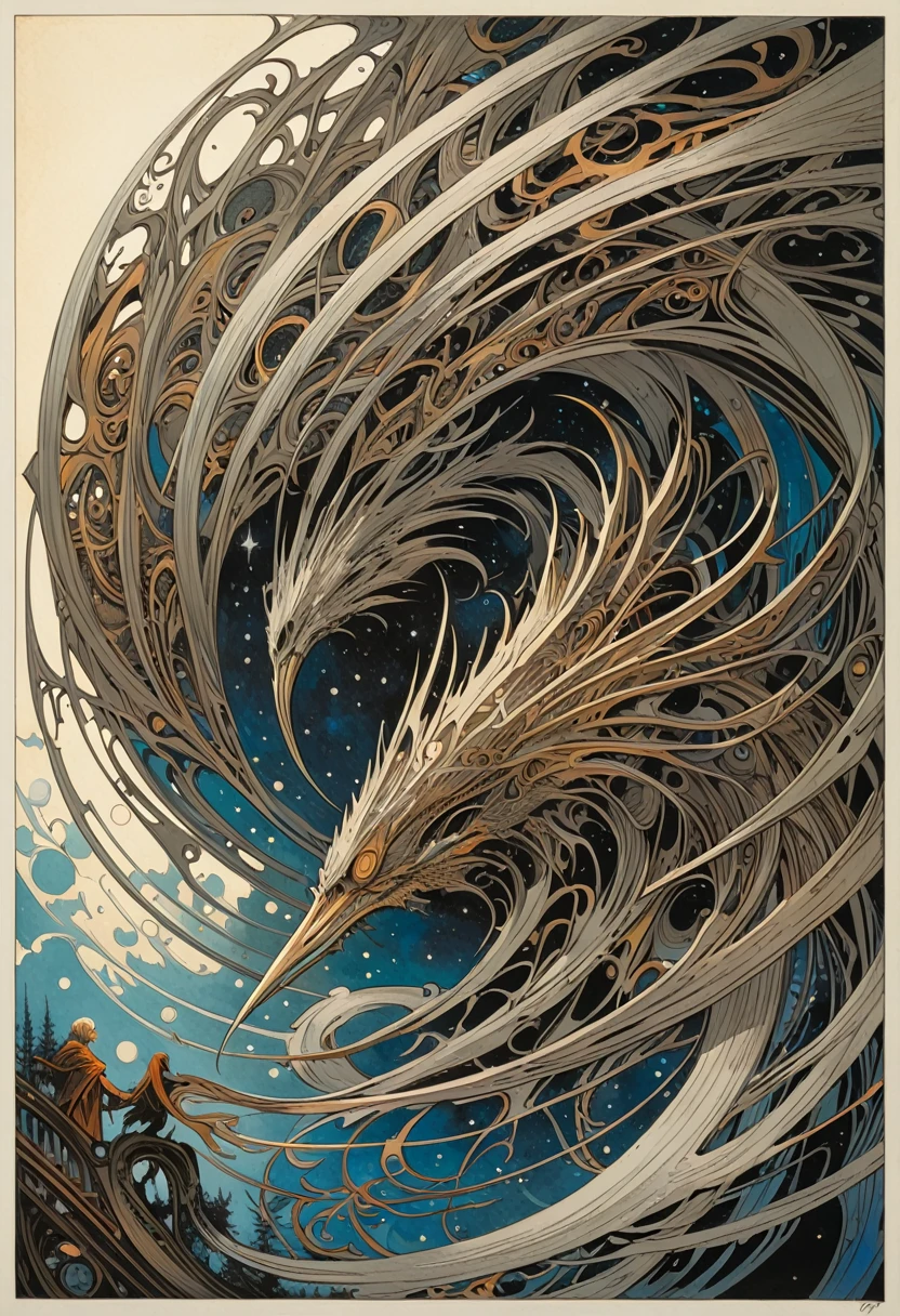 Aaron Horkey's painting depictysterious Landscape Photography,Luminous oil painting style,IncRedible futuristic images appear on the Miracle Stone,Mystery Book Cover Art, There is a lot of suspense, Dark, atmosphere, Dark "Imagine a vast desolate space,The spectral landscape unfolds from the surrounding haze, It's as if the fabric of reality has lost its color and vibrancy. Crystalline Monolith, No visible pulse or energy, Rising from the barren land like a forgotten fragment of knowledge, Casting an eerie glow over a featureless environment. Artworks should evoke an unsettling sense of alienation, The line between nothingness and existential despair becomes blurred, Put the audience into a state of numbness and indifference."Red,dark Red color palette
