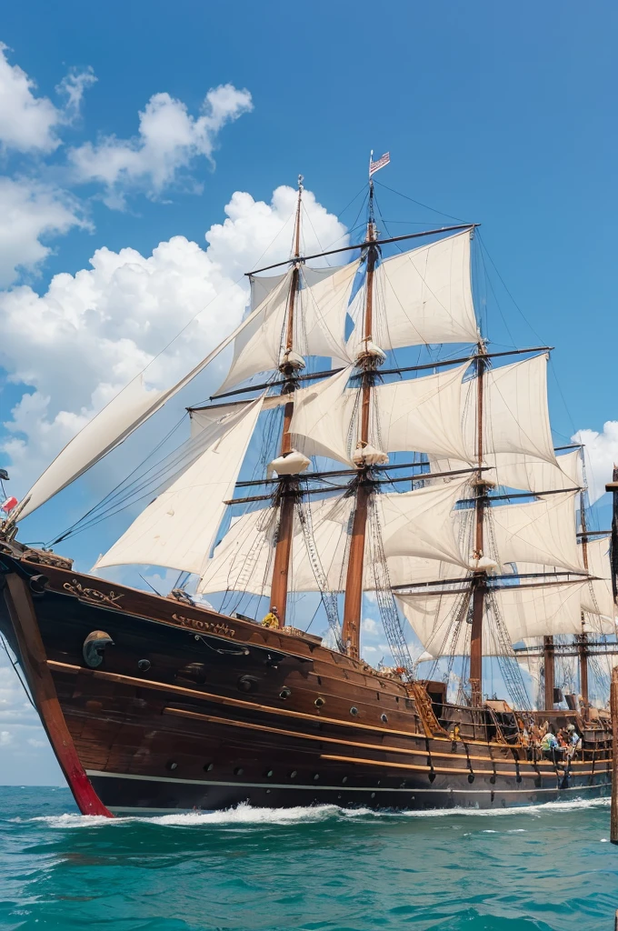 A story about a great adventure on a pirate ship