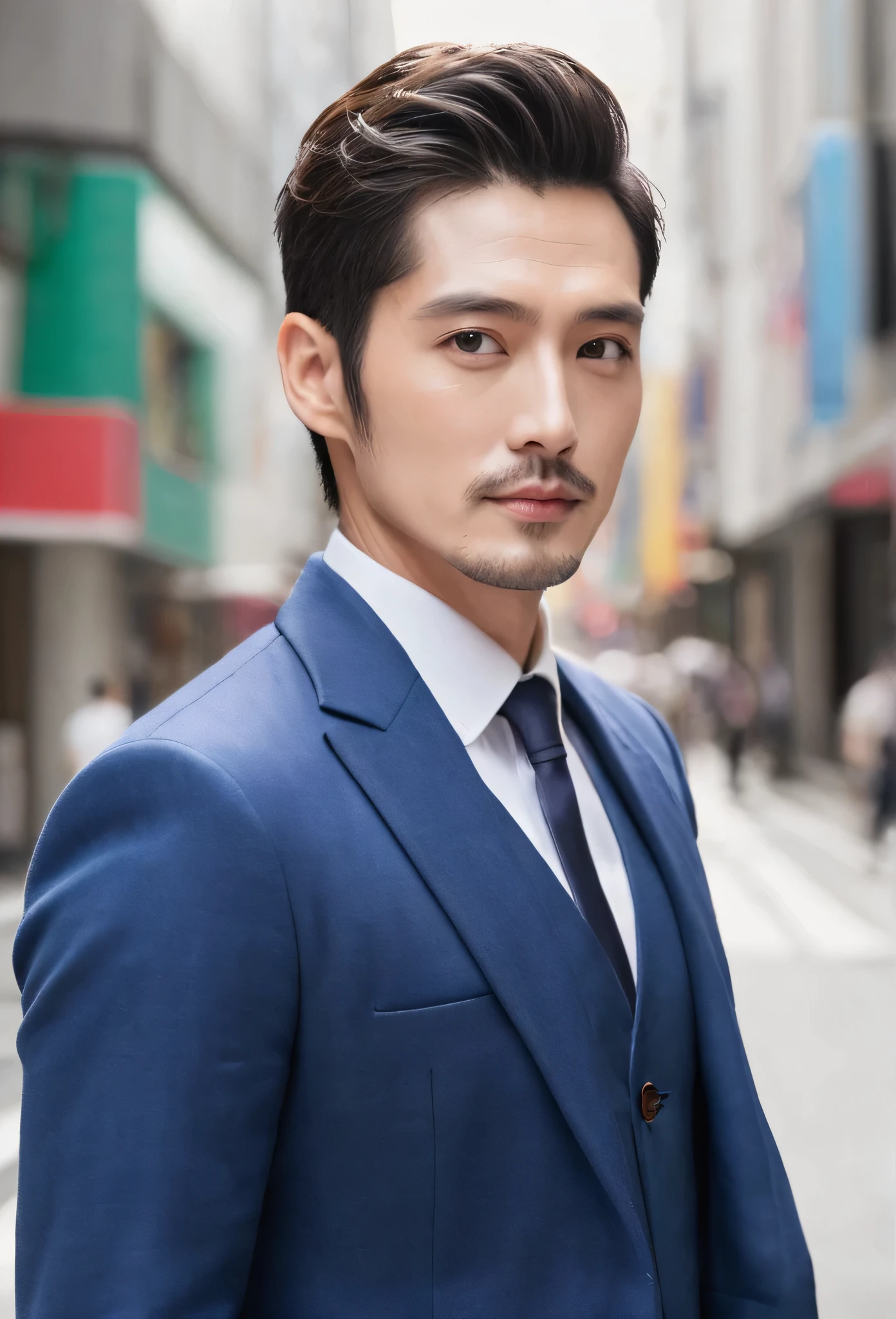 A handsome man who likes gay men、Face forward、Face forward