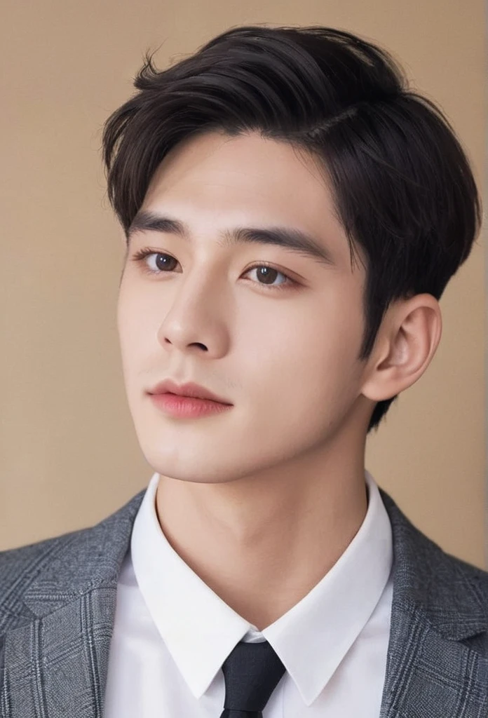 Handsome man in his early 20s、A handsome European man in his 20s、A handsome man who likes gay men、Please face forward、Male in his early 20s、