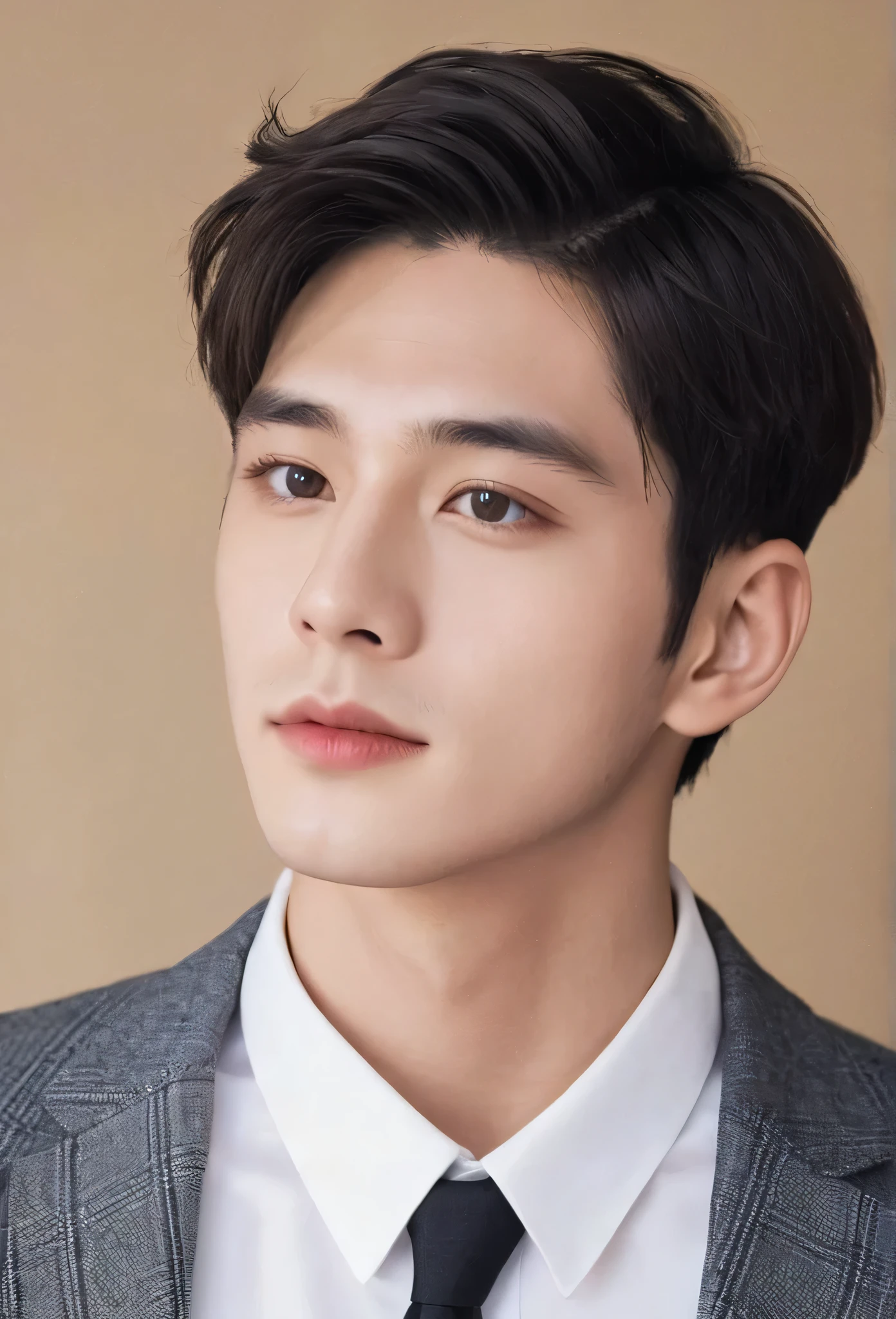 Handsome man in his early 20s、A handsome European man in his 20s、A handsome man who likes gay men、Please face forward、Male in his early 20s、