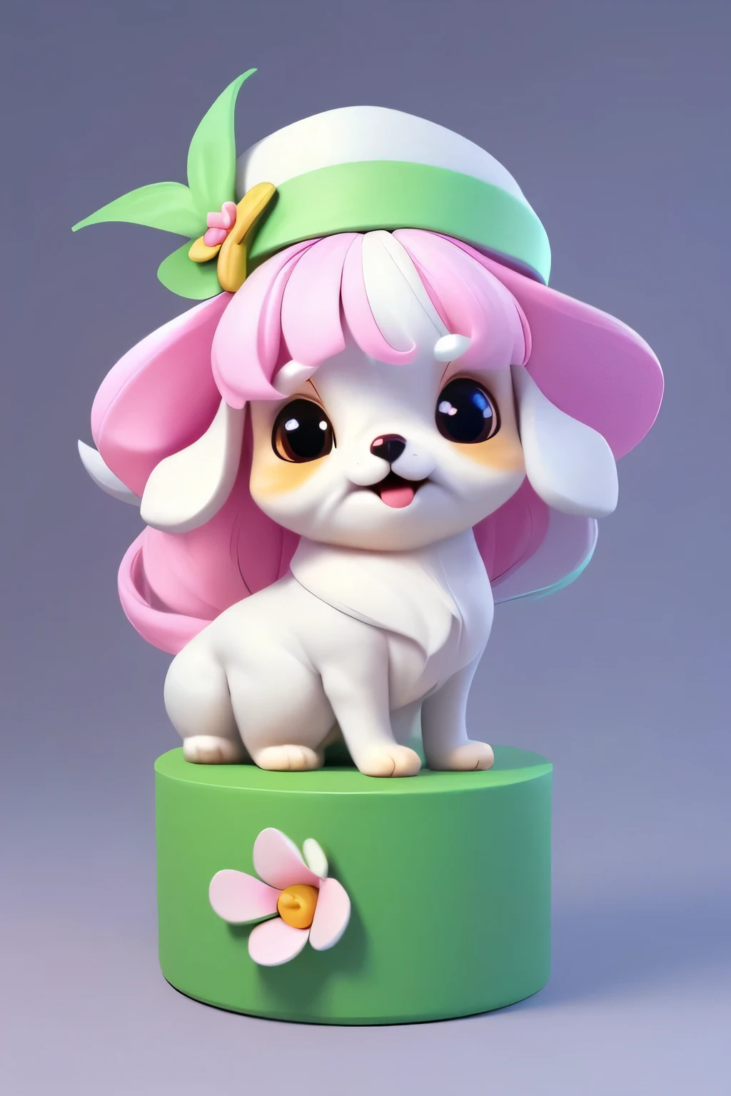 3D character, Maltese dog with very long hair and albino coat color, playing with his toys in a beautiful and cute room, Dog with a happy expression when seeing its owner, Dog with open mouth, dog breed , German dwarf spitz, Pomeranian Lulu, Maltese ,terrier de yorkshire, lindo Maltese posando para uma foto usando roupas fofas, linda con un lindo dress de princesa, fancy hat, ties, Bandanas, dress, pretty colors, children'dog clothing colors. low angle view, Disparo a la altura de los Eyes (ingle),Only huge and kinky thighs, gordo, extremely thick;,work rhyme, Best Quality, (front view), (worm's eye view'Eyes), worm's eye perspective, low angle. ,(whole body:1.2),simple background, artwork,Best Quality,(red gradient background:1.1)