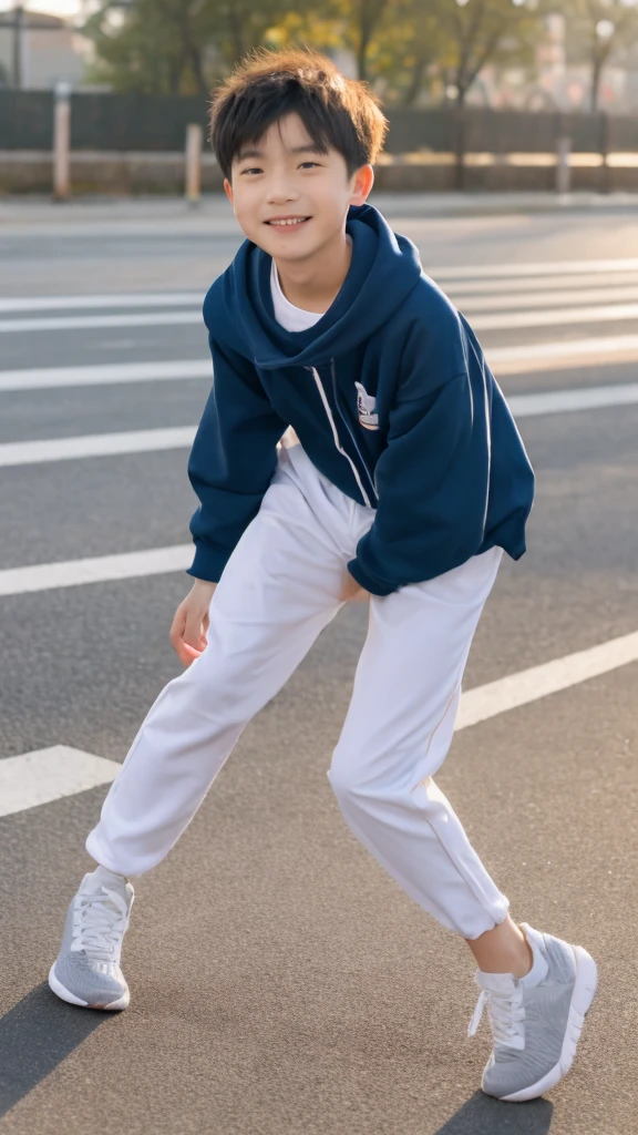 -yeld bomile,Spread your white and slender legs,jogging,full body,8K(nsfw)