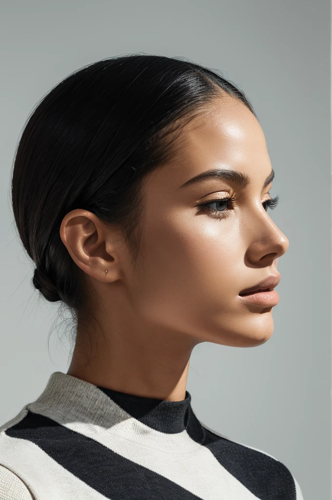 A sleek and modern design featuring an abstract representation of a human head, with subtle elements symbolizing introspection and self-discovery