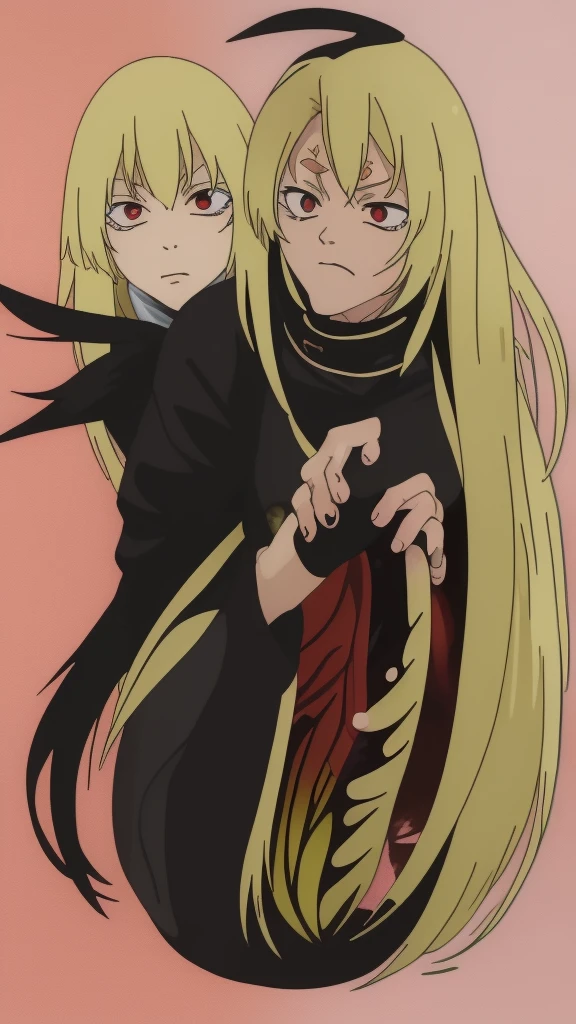 YukiTsukumo, blonde, long hair, female focus, solo, blonde hair, red eyes, Yuki_Tsukumo, YukiTsukumo, YukiTsukumo, 1girl, solo, long hair, red eyes, blonde hair, 👙 like anime full body meaty legs just black bikini big full body show leg fingers