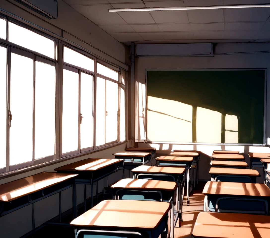 School background, classroom