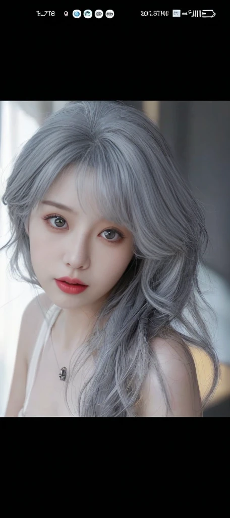 8K high quality,1 woman,Gray hair:1.5