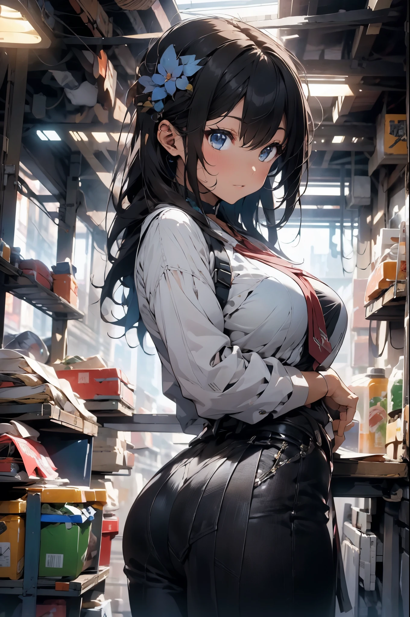 In the destroyed future city,身穿未来派盔甲的sex感女的中景照片,There are scratches and stains on the photo, fantasy, Science fiction, 美しい女sexな顔, charming, sex, haze, 明亮charming的眼睛, 戏剧sex, A masterpiece of the highest quality, Practical, familiar, 8K, Human Development Report, Shallow depth of field, light, bloom, Light, Chromatic Aberration, Clear focus,huge , Crazy breast swelling, Chest larger than shoulder blades, Big breasts and thin waist,(huge breasts:1.2),Hydrated skin((rogue))((非常huge乳房)),((Grooves reveal original skin))
