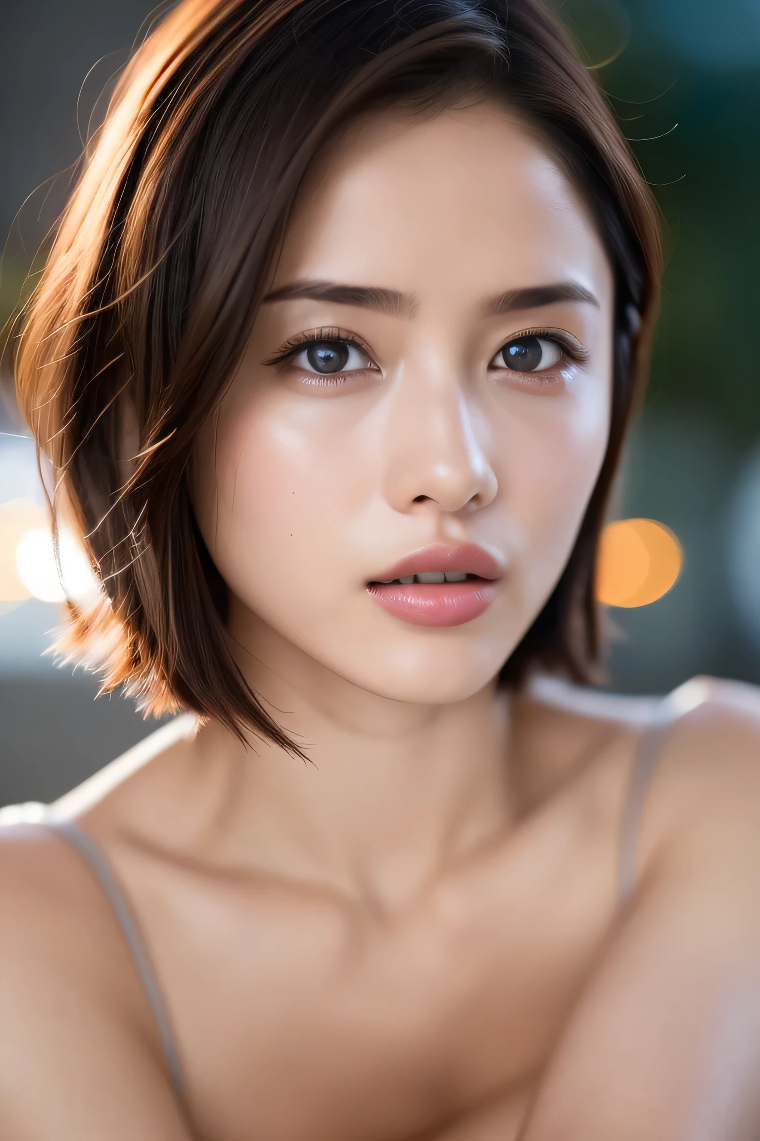 One girl,(RAW Photos, Highest quality), (Realistic, photo-Realistic:1.4), masterpiece, Very delicate and beautiful, Very detailed, 2k wallpaper, wonderful, In detail, Very detailed CG unity 8k wallpaper, Super detailed, High resolution, Soft Light, Beautiful detailed girl, Very detailed eyes and face, Beautifully detailed nose, Beautiful attention to detail,Cinema Lighting,Perfect Anatomy,((whole body, full body)),(Very short hair,Mash short bob wolf cut),(Bokeh:1.2),Bedroom,((Completely naked,whole body)),(((Sex, man under girl, man hug girl))),nsfw,(ecstasy:1.3) ,(slut:1.2),(vulgarity:1.3),(fucked silly:1.1),(steam:1.1),(wet:0.8),(trembling:0.8),(tears:0.7) ,(drooling:0.6),(sweat:0.8),awaiting tongue,