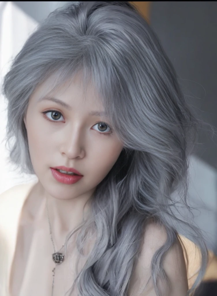 8K high quality,1 woman,Gray hair:1.5