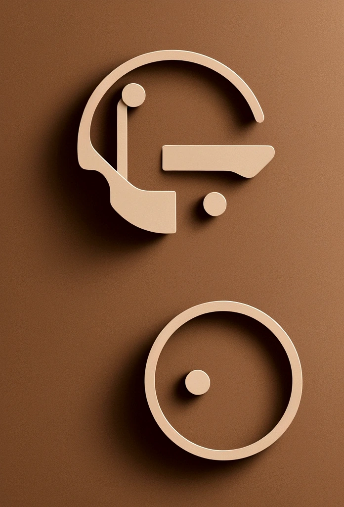 manual,icon,function,rich menu icon, minimal ,cute style,earth tone, in circle template