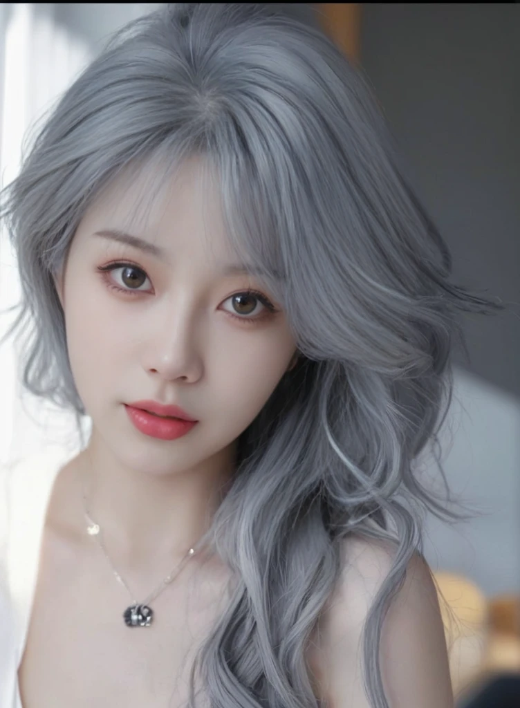 8K high quality,1 woman,Gray hair:1.5