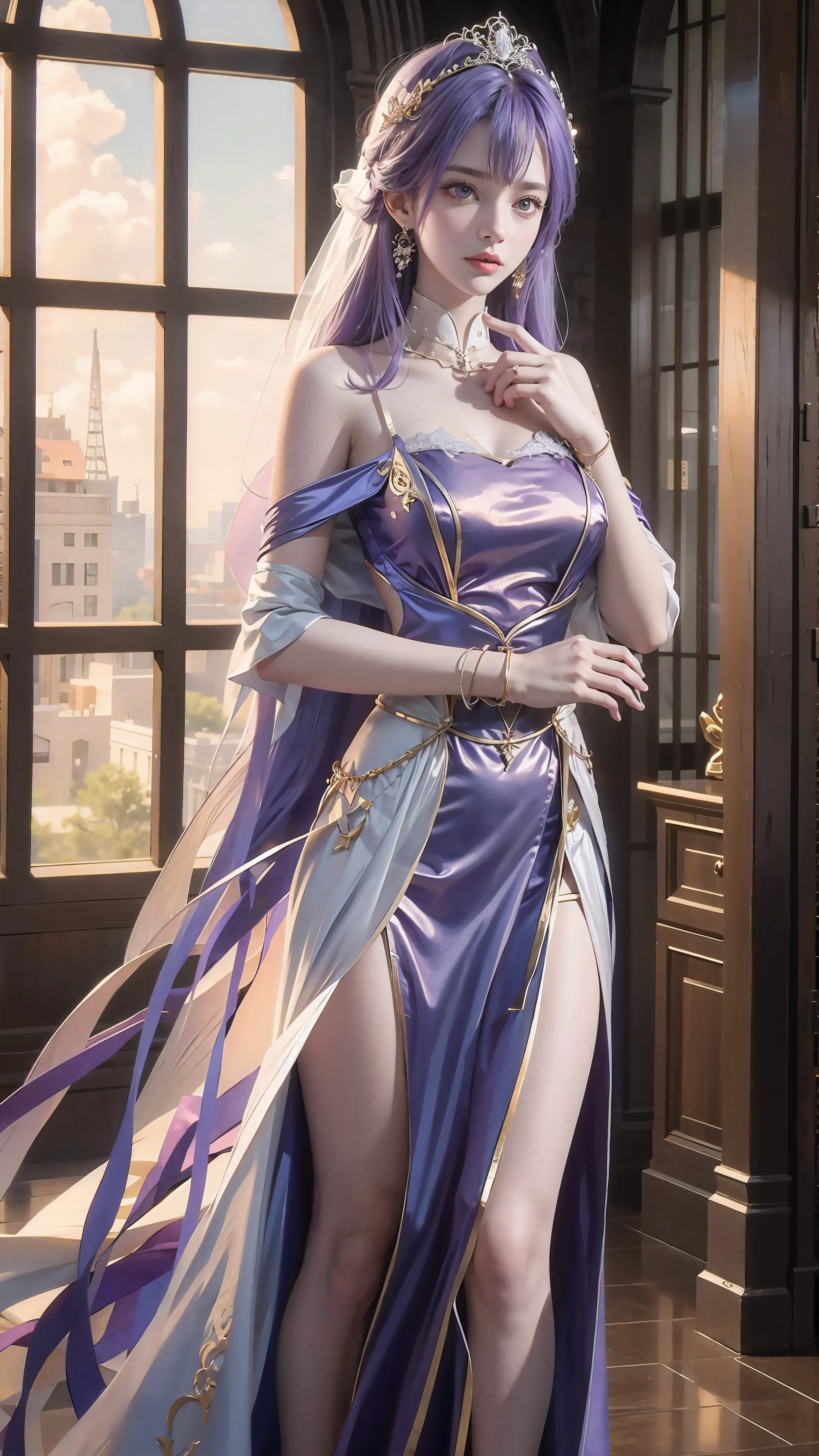 Purple clothes