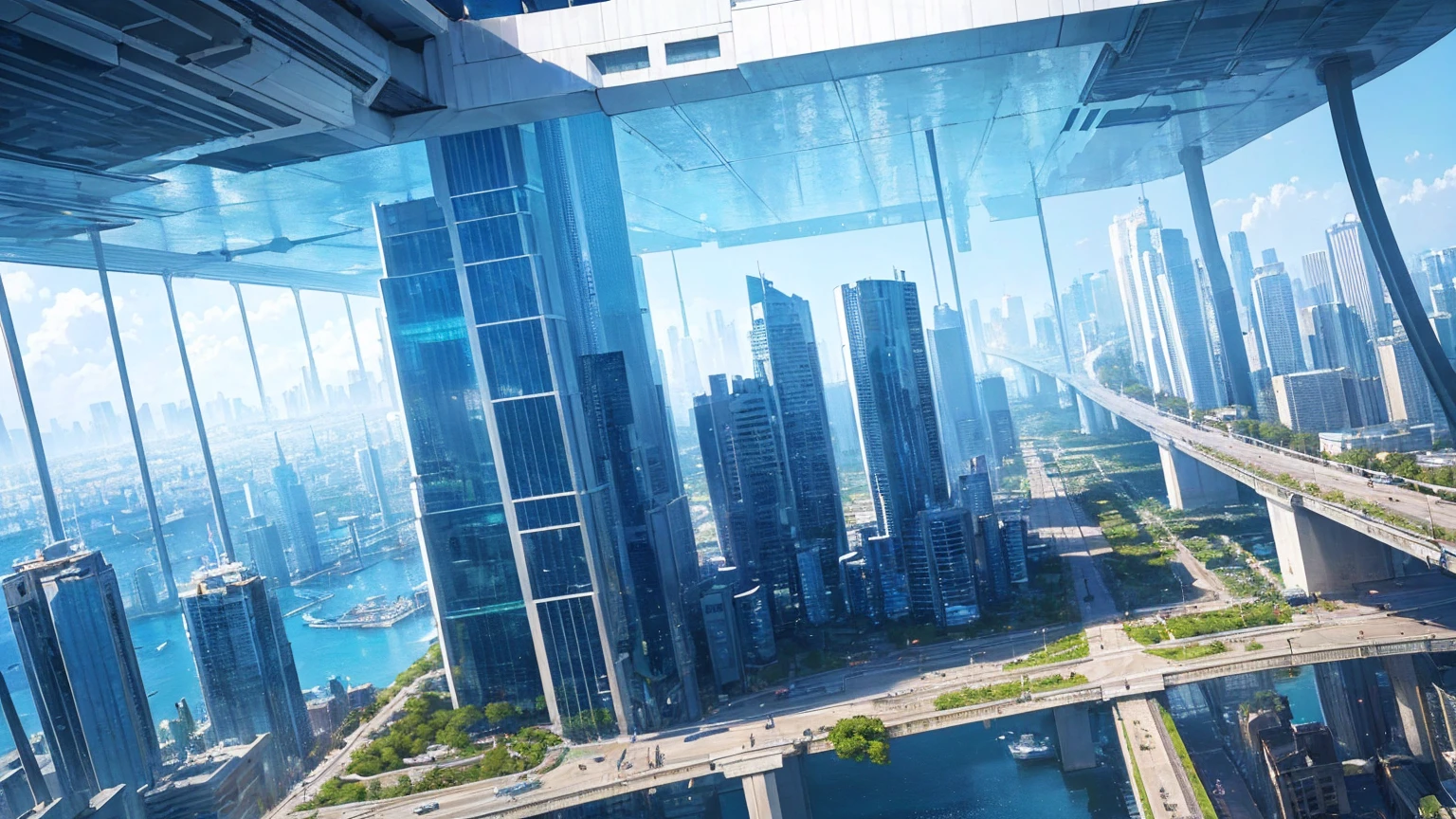 (Best quality,4K,8K,A high resolution,Masterpiece:1.2),Ultra-detailed,(Realistic,Photorealistic,photo-realistic:1.37),Futuristic floating city,Futuristic technology,Huge urban high-tech tablet platform,Airship,Floating in the sky,Futuristic city,Small airships around,High-tech hemispherical platform,Colorful lights,Advanced architecture,modernn architecture,skyscrapper,Access the cloud,Scenic beauty,view over city,Impressive design,Blend seamlessly with nature,energetic and vibrant atmosphere,Futuristic transportation system,Parking is suspended,Transparent path,Lush greenery,Sky gardens,cascading waterfalls,Magnificent skyline,reflections on the water,Sparkling river,Architectural innovation,futuristic skyscrapers,Transparent dome,The shape of the building is unusual,Elevated walkway,Impressive skyline,Glowing lights,Futuristic technology,Minimalist design,Scenic spots,Panoramic view,Cloud Piercing Tower,Vibrant colors,epic sunrise,epic sunset,Dazzling light display,magical ambiance,The future city,Urban Utopia,LuxuryLifestyle,Innovative energy,sustainable development,Smart city technology,Advanced infrastructure,Tranquil atmosphere,Nature and technology live in harmony,Awesome cityscape,Unprecedented urban planning,Architecture connects seamlessly with nature,High-tech metropolis,A cutting-edge engineering marvel,The future of urban living,Visionary architectural concept,Energy-efficient buildings,Harmony with the environment,A city floating above the clouds,Utopian dreams become reality,The possibilities are endless,State-of-the-art transportation network,Green energy integration,Innovative materials,Impressive holographic display,Advanced communication system,Breathtaking aerial view,Quiet and peaceful environment,Modernist aesthetics,Ethereal beauty