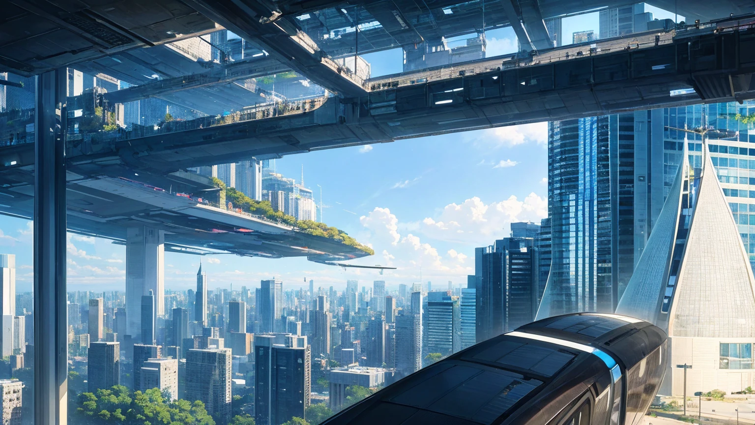 (Best quality,4K,8K,A high resolution,Masterpiece:1.2),Ultra-detailed,(Realistic,Photorealistic,photo-realistic:1.37),Futuristic floating city,Futuristic technology,Huge urban high-tech tablet platform,Airship,Floating in the sky,Futuristic city,Small airships around,High-tech hemispherical platform,Colorful lights,Advanced architecture,modernn architecture,skyscrapper,Access the cloud,Scenic beauty,view over city,Impressive design,Blend seamlessly with nature,energetic and vibrant atmosphere,Futuristic transportation system,Parking is suspended,Transparent path,Lush greenery,Sky gardens,cascading waterfalls,Magnificent skyline,reflections on the water,Sparkling river,Architectural innovation,futuristic skyscrapers,Transparent dome,The shape of the building is unusual,Elevated walkway,Impressive skyline,Glowing lights,Futuristic technology,Minimalist design,Scenic spots,Panoramic view,Cloud Piercing Tower,Vibrant colors,epic sunrise,epic sunset,Dazzling light display,magical ambiance,The future city,Urban Utopia,LuxuryLifestyle,Innovative energy,sustainable development,Smart city technology,Advanced infrastructure,Tranquil atmosphere,Nature and technology live in harmony,Awesome cityscape,Unprecedented urban planning,Architecture connects seamlessly with nature,High-tech metropolis,A cutting-edge engineering marvel,The future of urban living,Visionary architectural concept,Energy-efficient buildings,Harmony with the environment,A city floating above the clouds,Utopian dreams become reality,The possibilities are endless,State-of-the-art transportation network,Green energy integration,Innovative materials,Impressive holographic display,Advanced communication system,Breathtaking aerial view,Quiet and peaceful environment,Modernist aesthetics,Ethereal beauty