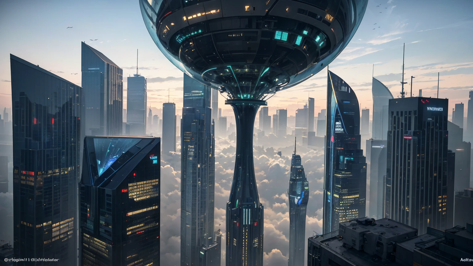 (Best quality,4K,8K,A high resolution,Masterpiece:1.2),Ultra-detailed,(Realistic,Photorealistic,photo-realistic:1.37),Futuristic floating city,Futuristic technology,Huge urban high-tech tablet platform,Airship,Floating in the sky,Futuristic city,Small airships around,High-tech hemispherical platform,Colorful lights,Advanced architecture,modernn architecture,skyscrapper,Access the cloud,Scenic beauty,view over city,Impressive design,Blend seamlessly with nature,energetic and vibrant atmosphere,Futuristic transportation system,Parking is suspended,Transparent path,Lush greenery,Sky gardens,cascading waterfalls,Magnificent skyline,reflections on the water,Sparkling river,Architectural innovation,futuristic skyscrapers,Transparent dome,The shape of the building is unusual,Elevated walkway,Impressive skyline,Glowing lights,Futuristic technology,Minimalist design,Scenic spots,Panoramic view,Cloud Piercing Tower,Vibrant colors,epic sunrise,epic sunset,Dazzling light display,magical ambiance,The future city,Urban Utopia,LuxuryLifestyle,Innovative energy,sustainable development,Smart city technology,Advanced infrastructure,Tranquil atmosphere,Nature and technology live in harmony,Awesome cityscape,Unprecedented urban planning,Architecture connects seamlessly with nature,High-tech metropolis,A cutting-edge engineering marvel,The future of urban living,Visionary architectural concept,Energy-efficient buildings,Harmony with the environment,A city floating above the clouds,Utopian dreams become reality,The possibilities are endless,State-of-the-art transportation network,Green energy integration,Innovative materials,Impressive holographic display,Advanced communication system,Breathtaking aerial view,Quiet and peaceful environment,Modernist aesthetics,Ethereal beauty