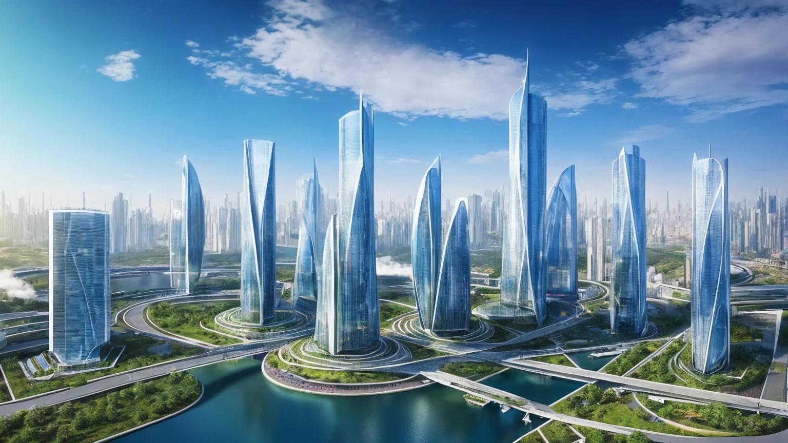 (Best quality,4K,8K,A high resolution,Masterpiece:1.2),Ultra-detailed,(Realistic,Photorealistic,photo-realistic:1.37),Futuristic floating city,Futuristic technology,Huge urban high-tech tablet platform,Airship,Floating in the sky,Futuristic city,Small airships around,High-tech hemispherical platform,Colorful lights,Advanced architecture,modernn architecture,skyscrapper,Access the cloud,Scenic beauty,view over city,Impressive design,Blend seamlessly with nature,energetic and vibrant atmosphere,Futuristic transportation system,Parking is suspended,Transparent path,Lush greenery,Sky gardens,cascading waterfalls,Magnificent skyline,reflections on the water,Sparkling river,Architectural innovation,futuristic skyscrapers,Transparent dome,The shape of the building is unusual,Elevated walkway,Impressive skyline,Glowing lights,Futuristic technology,Minimalist design,Scenic spots,Panoramic view,Cloud Piercing Tower,Vibrant colors,epic sunrise,epic sunset,Dazzling light display,magical ambiance,The future city,Urban Utopia,LuxuryLifestyle,Innovative energy,sustainable development,Smart city technology,Advanced infrastructure,Tranquil atmosphere,Nature and technology live in harmony,Awesome cityscape,Unprecedented urban planning,Architecture connects seamlessly with nature,High-tech metropolis,A cutting-edge engineering marvel,The future of urban living,Visionary architectural concept,Energy-efficient buildings,Harmony with the environment,A city floating above the clouds,Utopian dreams become reality,The possibilities are endless,State-of-the-art transportation network,Green energy integration,Innovative materials,Impressive holographic display,Advanced communication system,Breathtaking aerial view,Quiet and peaceful environment,Modernist aesthetics,Ethereal beauty
