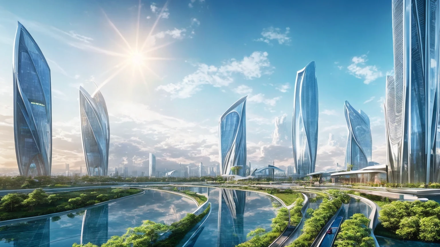 (Best quality,4K,8K,A high resolution,Masterpiece:1.2),Ultra-detailed,(Realistic,Photorealistic,photo-realistic:1.37),Futuristic floating city,Futuristic technology,Huge urban high-tech tablet platform,Airship,Floating in the sky,Futuristic city,Small airships around,High-tech hemispherical platform,Colorful lights,Advanced architecture,modernn architecture,skyscrapper,Access the cloud,Scenic beauty,view over city,Impressive design,Blend seamlessly with nature,energetic and vibrant atmosphere,Futuristic transportation system,Parking is suspended,Transparent path,Lush greenery,Sky gardens,cascading waterfalls,Magnificent skyline,reflections on the water,Sparkling river,Architectural innovation,futuristic skyscrapers,Transparent dome,The shape of the building is unusual,Elevated walkway,Impressive skyline,Glowing lights,Futuristic technology,Minimalist design,Scenic spots,Panoramic view,Cloud Piercing Tower,Vibrant colors,epic sunrise,epic sunset,Dazzling light display,magical ambiance,The future city,Urban Utopia,LuxuryLifestyle,Innovative energy,sustainable development,Smart city technology,Advanced infrastructure,Tranquil atmosphere,Nature and technology live in harmony,Awesome cityscape,Unprecedented urban planning,Architecture connects seamlessly with nature,High-tech metropolis,A cutting-edge engineering marvel,The future of urban living,Visionary architectural concept,Energy-efficient buildings,Harmony with the environment,A city floating above the clouds,Utopian dreams become reality,The possibilities are endless,State-of-the-art transportation network,Green energy integration,Innovative materials,Impressive holographic display,Advanced communication system,Breathtaking aerial view,Quiet and peaceful environment,Modernist aesthetics,Ethereal beauty