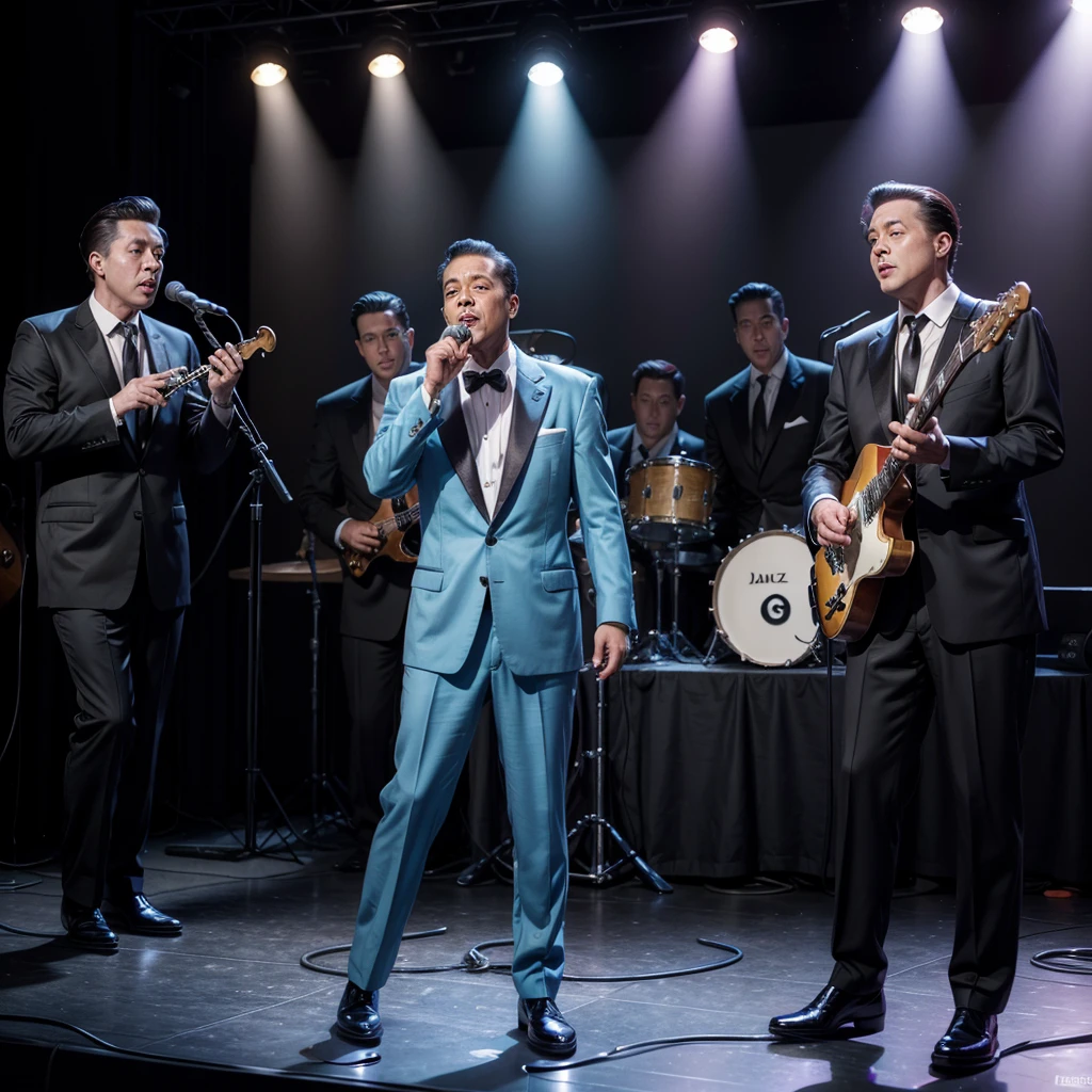Group men doo wop 50s jazz blues
