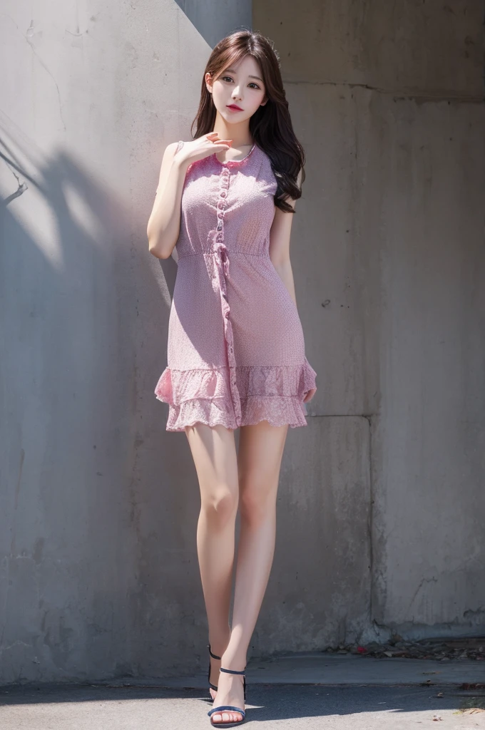 best quality,high quality,detailed,high resolution,1girl,dress,erection under clothes, full body,