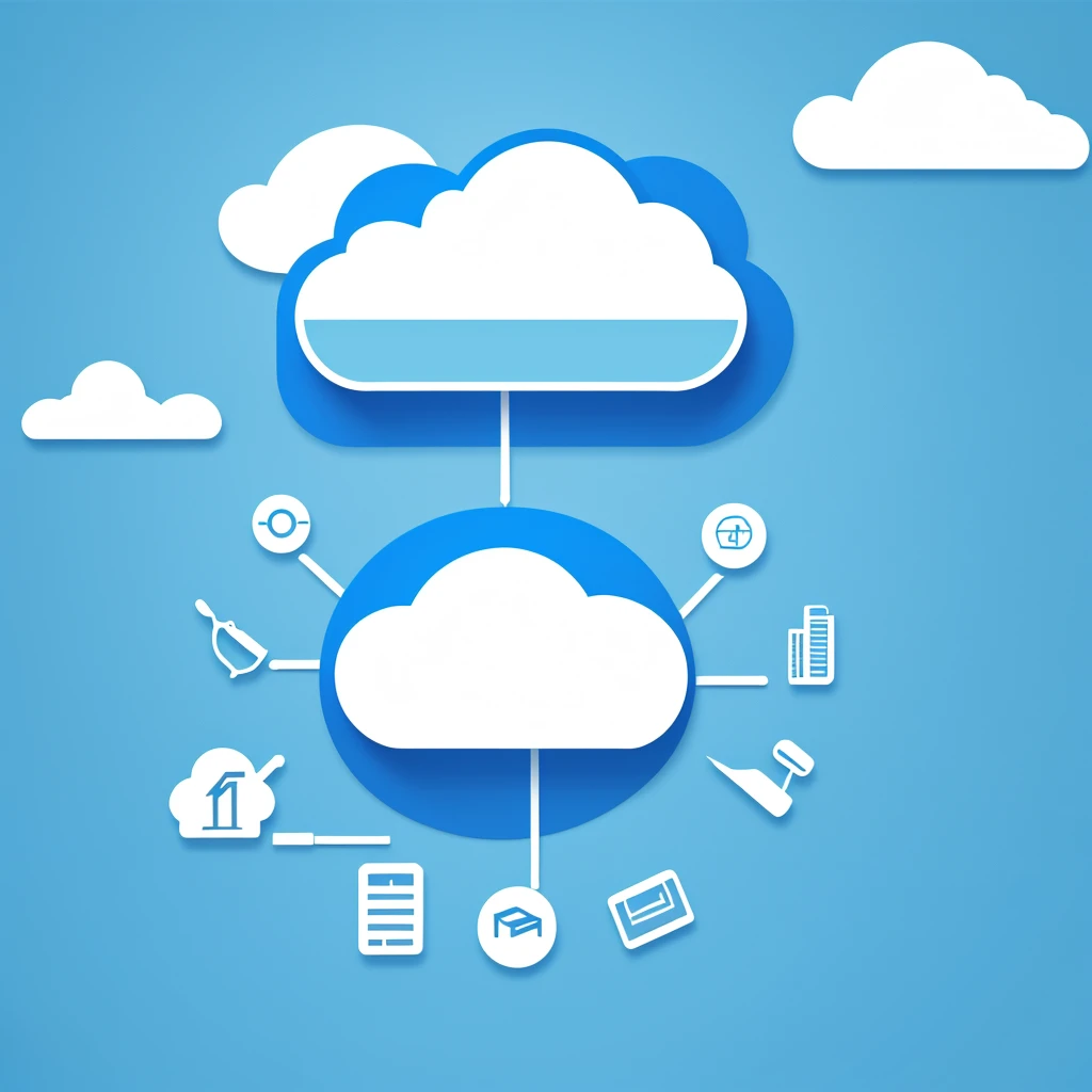 The icon design takes "cloud" and "learning" as the core elements, combined with modern technology for creation. The overall color scheme adopts a blue tone, highlighting the high and advanced technology of the cloud; Simultaneously incorporating elements such as books or learning tools