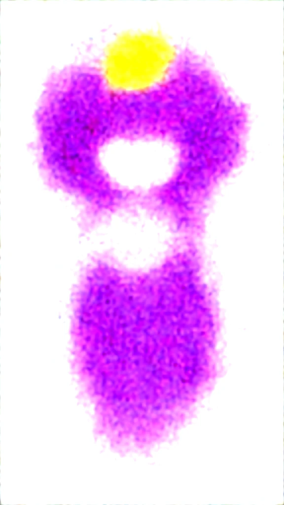 animedot, girl, Female, anthro, portrait, (best quality), standing in front of the viewer, Toony, thin hips, sexy female shapes, sexy purple rounded butt, big white breasts with pink nipples, presenting purple innie pussy, sexy white legs, light purple eyes, white face, light red small nose, short purple hairs with yellow flower, purple body, short white gloves, white calf and white feets, purple arms, sexy, seductive, grabbing and lifting up very short raised pink skirt,