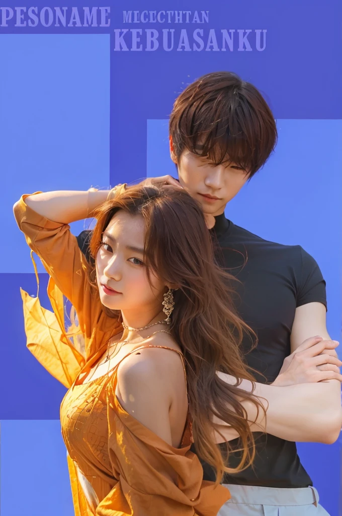 Korean man and woman 