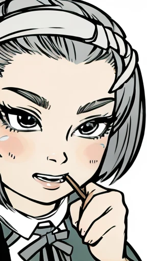 Adding concentrated lines、Concentrated line illustration、