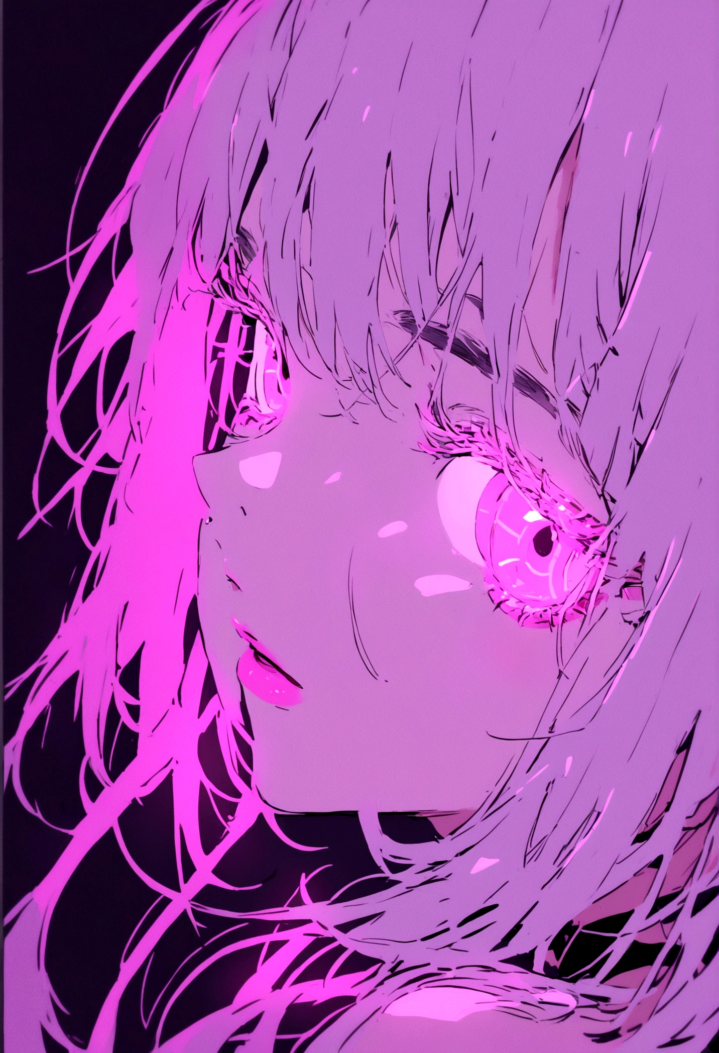 Neon lights for makeup girls