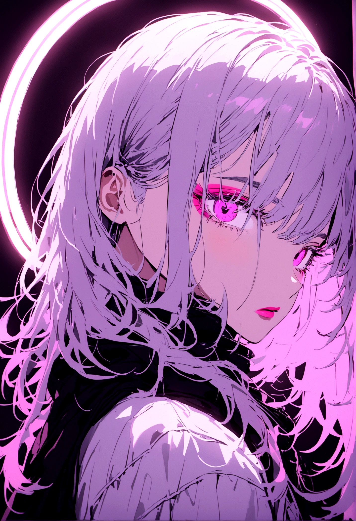 Neon lights for makeup girls