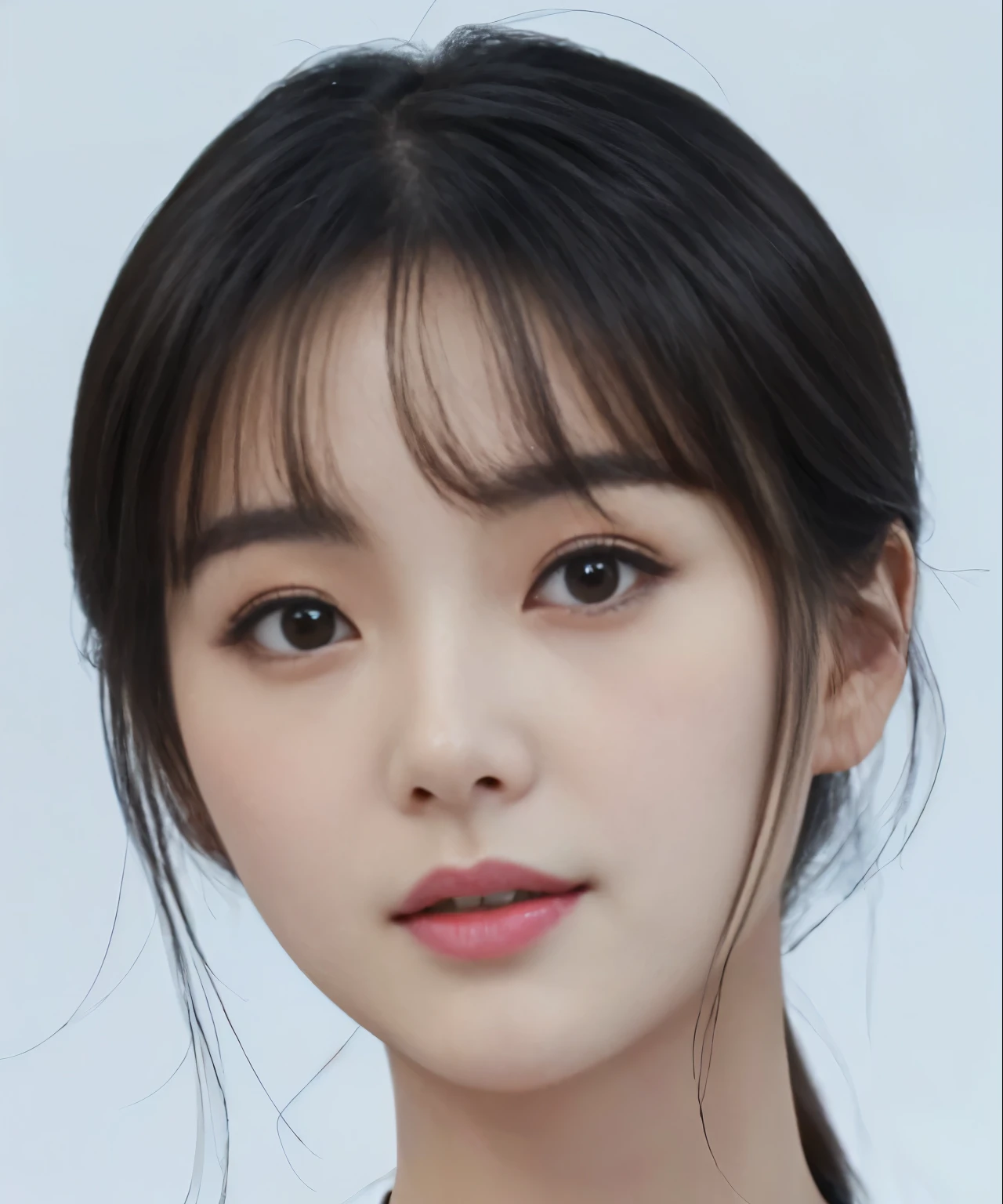 Leng Jun's face was angular,The thick eyebrows rebelled slightly upwards,Long, slightly curled eyelashes,Dark and deep ice eyes,Appears wild and informal,Evil and sexy。