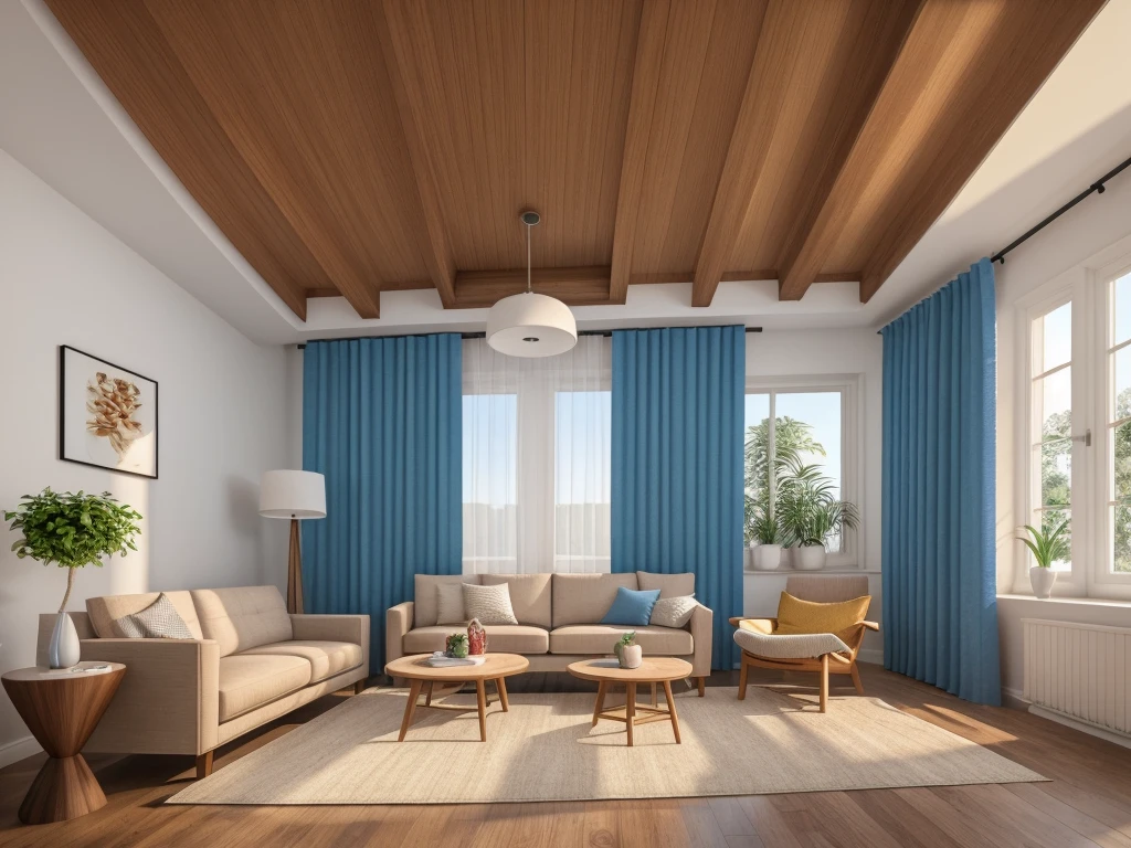 interior living room, modern styles, (television shelf), fabric sofa, rug, two picture, wooden floor, white ceiling,Ceiling Lights, window, curtain, natural lighting,
best quality, Masterpiece, Realistic, High quality, corona render, 3dsmax, vray,