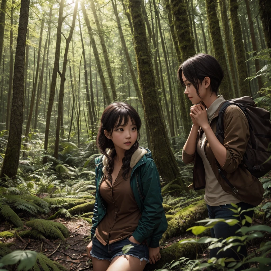 she found a friend in the forest who will convince her
